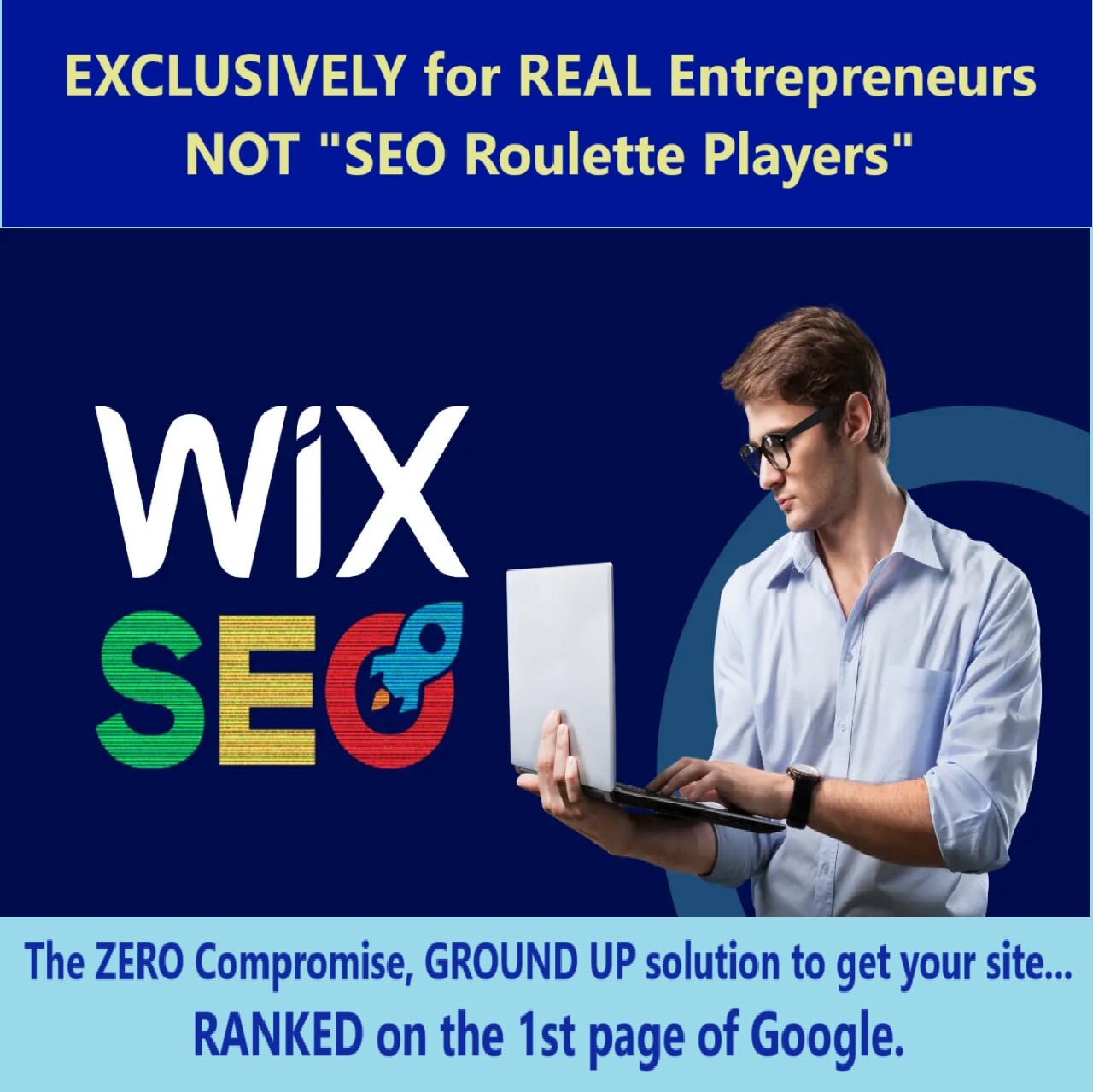 RANK ur WIX site on the 1st page of Google with our «SEO Optimization» service