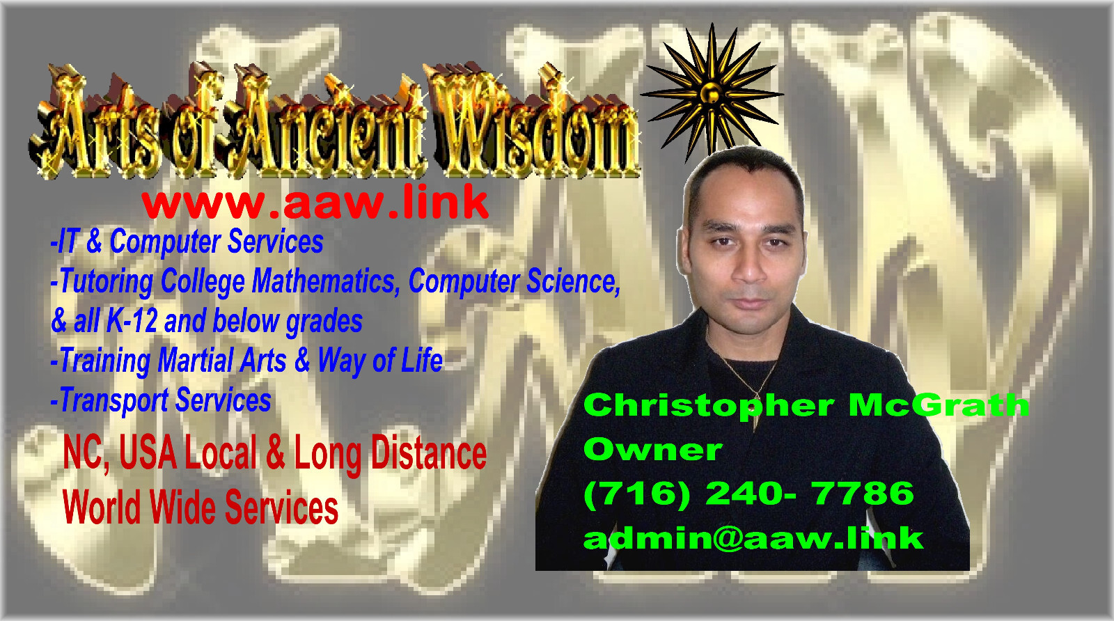 Academic Services, Tutoring, Research and Development Business Website