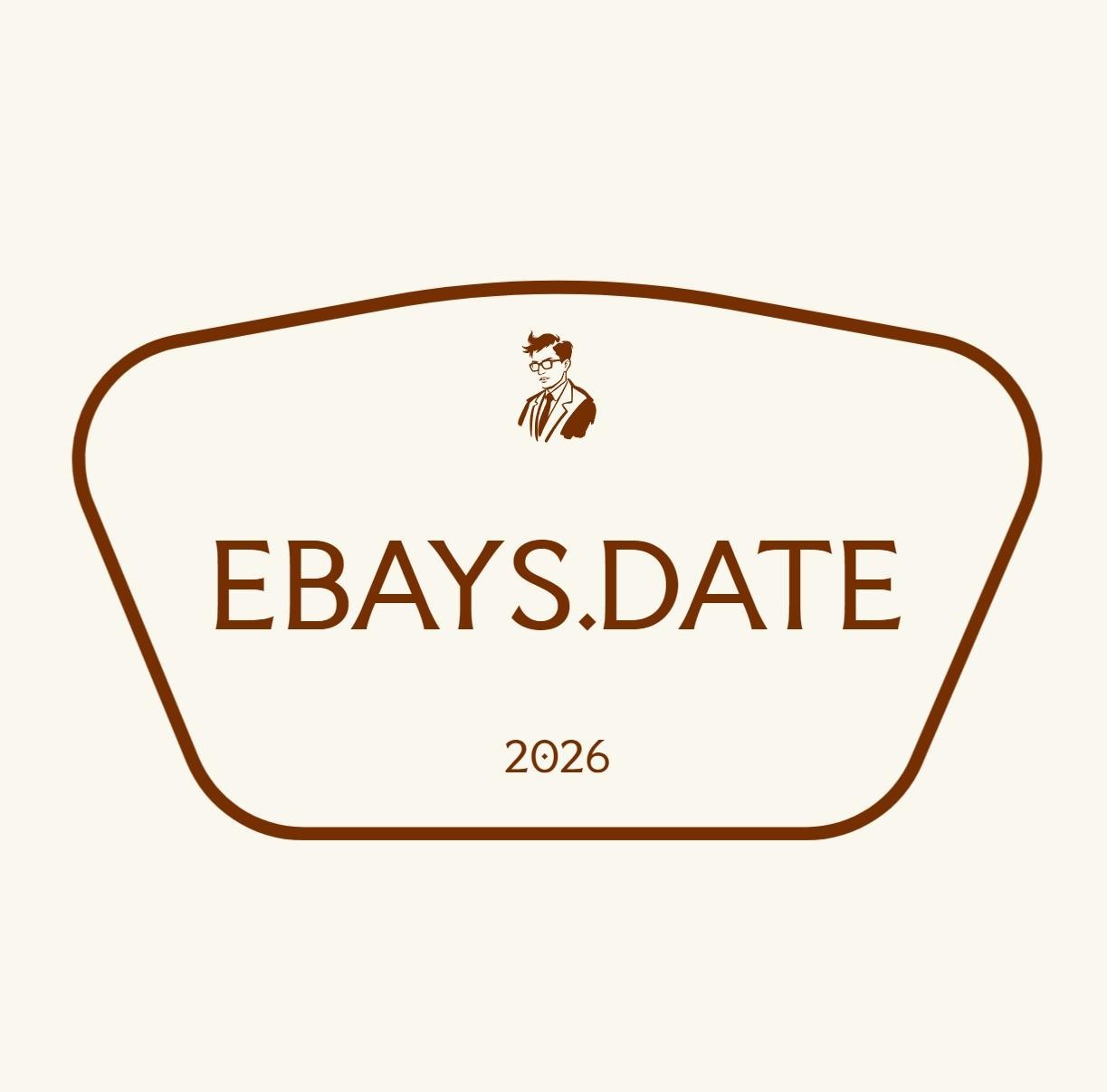 Website Domain Name for Sale eBays.Date 4 Letters-Premium Brand Logo No Reserve