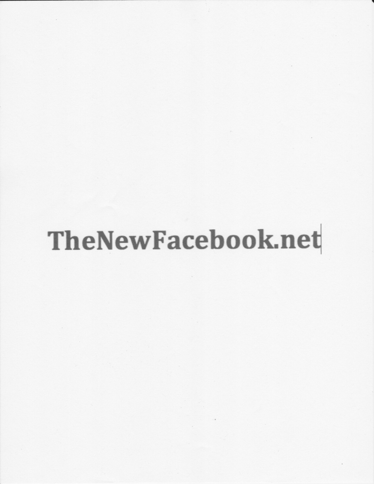 TheNewFacebook.net Domain Name For Sale
