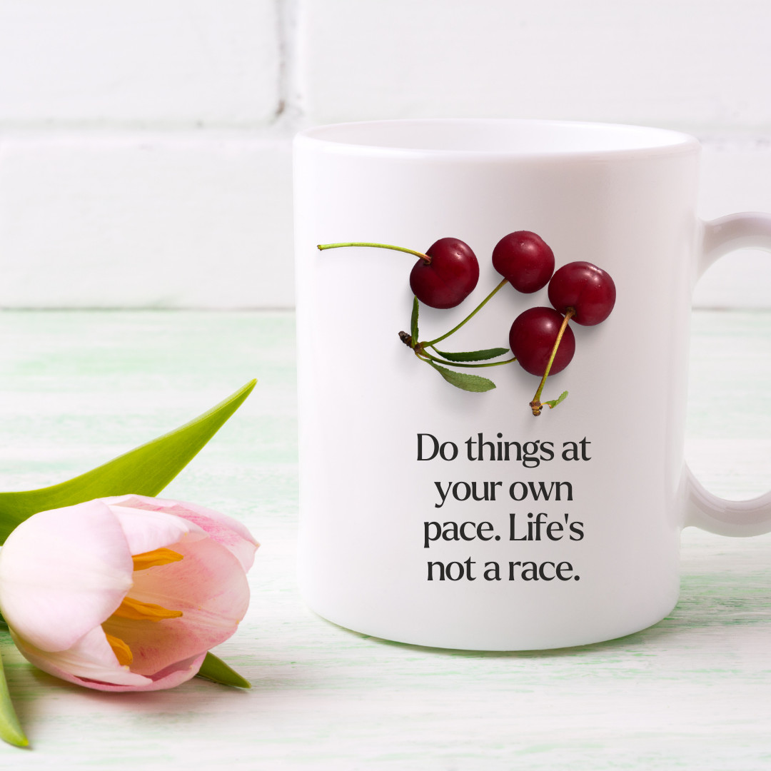 Canva Templates Pro -Grey and White Minimalist Coffee Mug Mockup Instagram Post