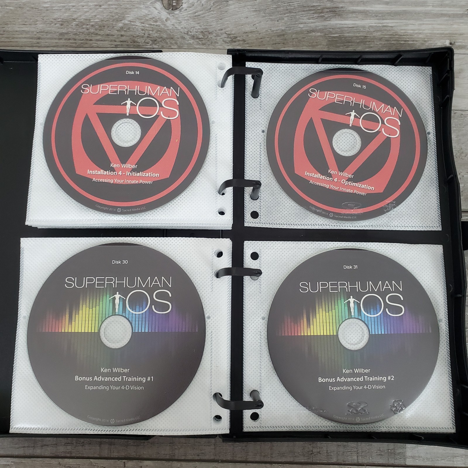 Ken Wilber SuperHuman OS V 1.0 33 Disk Course