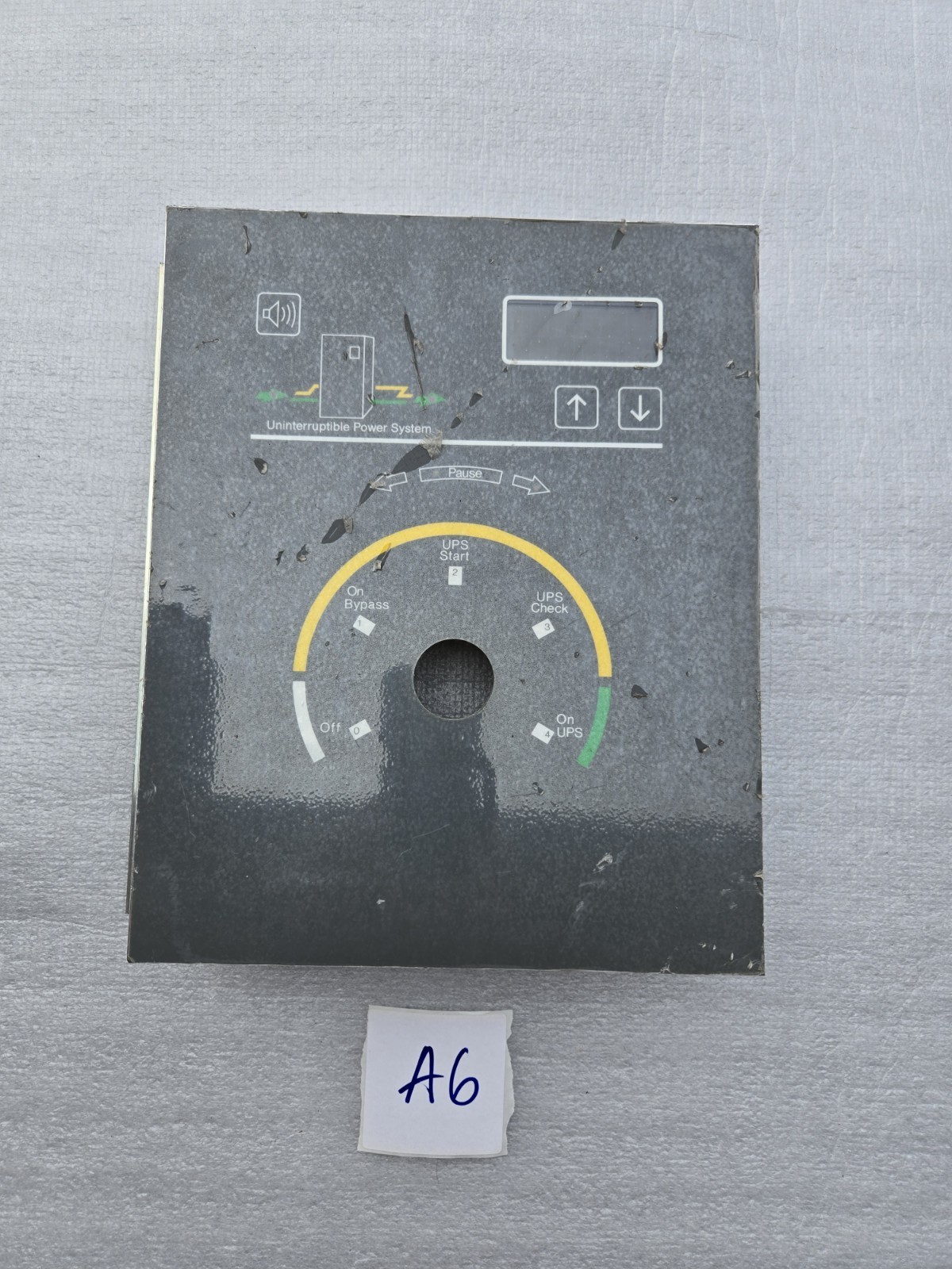 LIEBERT 12-712887-10 REV 2 UPS SWITCH CONTROL COVER CIRCUIT BOARD 02-792140-01