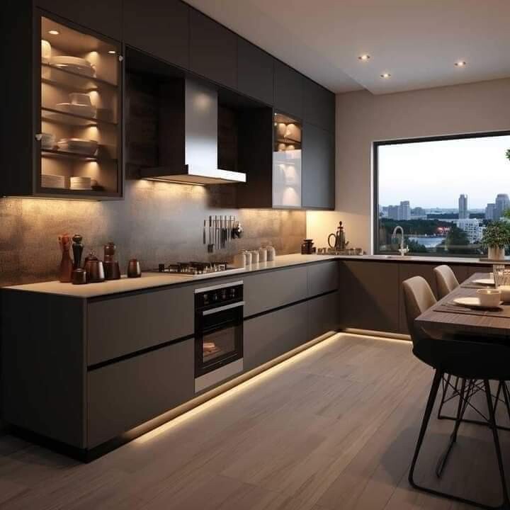 300 + Best Modern Style Kitchen Ideas in 2025, elegant, modern and stylish