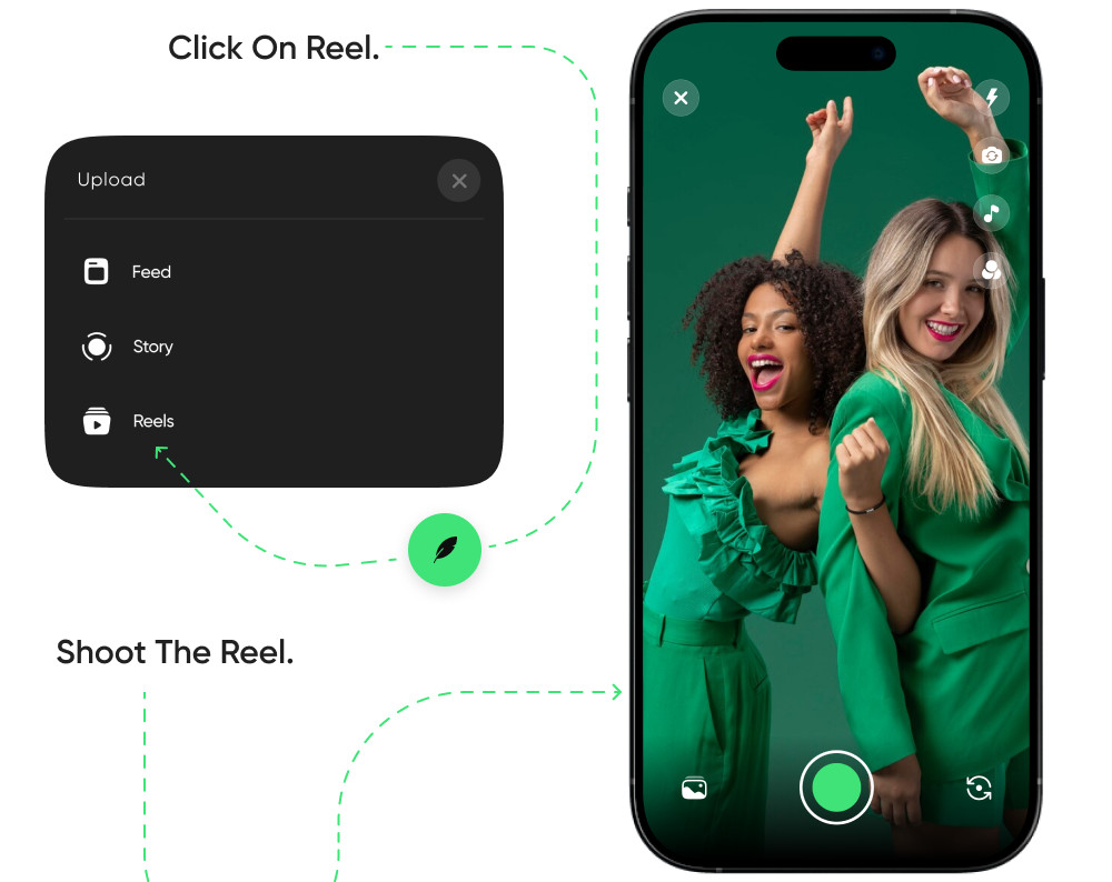 Reelio – Flutter Short Video App | Android + iOS, Reels Chat Stories Audio Rooms