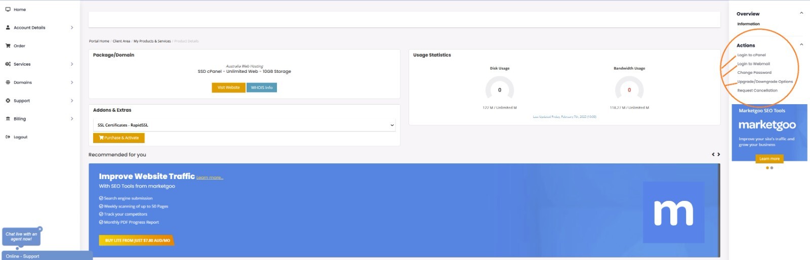CPanel Web Hosting with FREE SSL | SitePad | Unlimited Websites | 10GB Storage