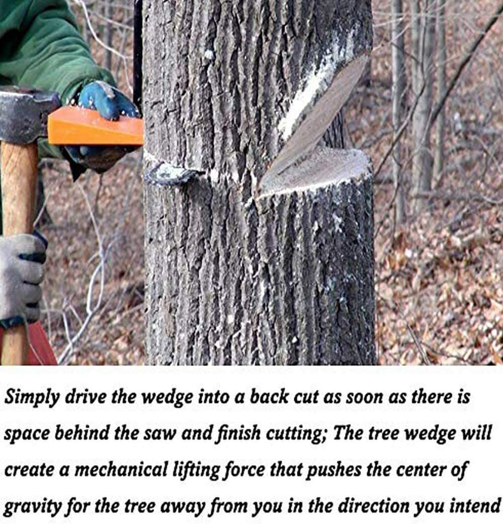 12-5.5 » USA HARD logging Felling Bucking Tree Forestry Falling Spiked Wedges Y
