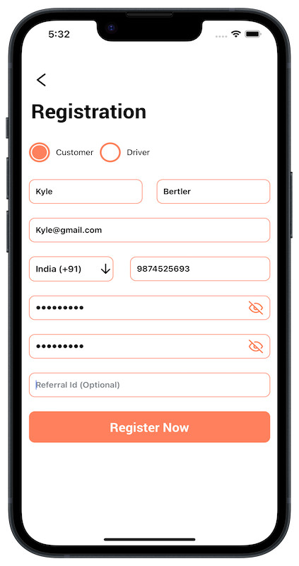 Exicore – Delivery React Native App | Android, iOS | Complete Delivery Solution