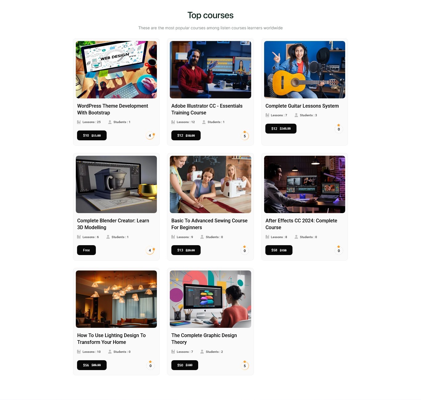 Educore LMS – Online Learning Marketplace | Course Platform | Fast & Optimized