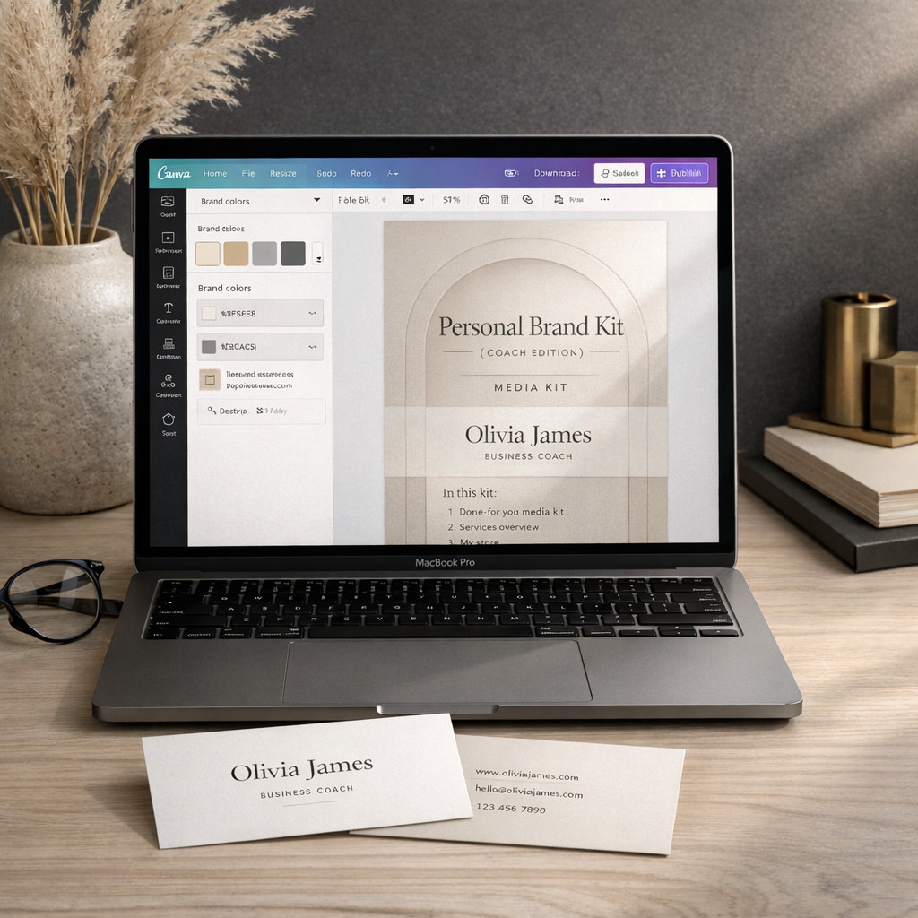 Personal Brand Kit – Canva Templates for Coaches & Creators