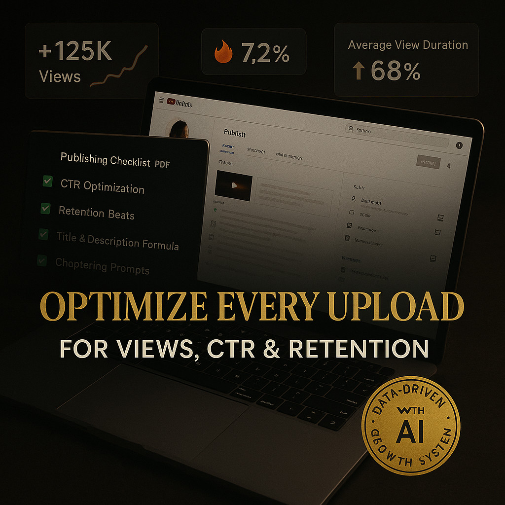 AI YouTube Content Machine – Scripts, Shorts & Thumbnails System