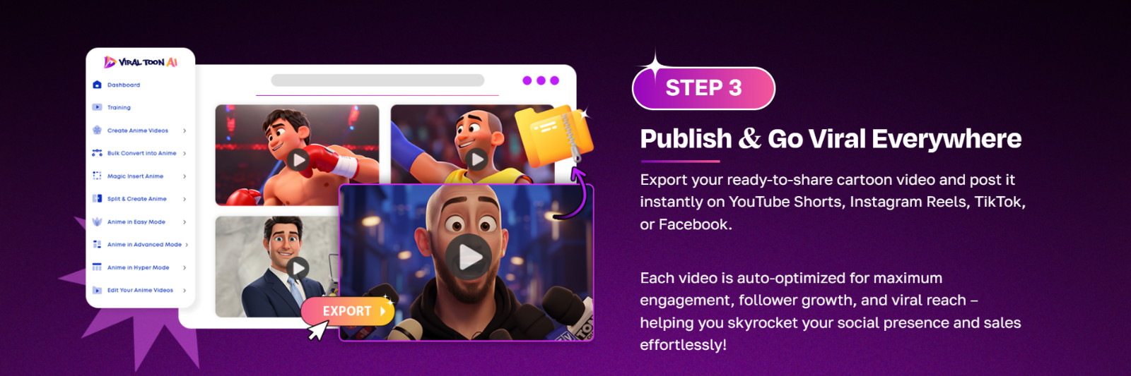 Viral Toon Ai Create Such Scroll-Stopping Funny Cartoon Videos in Just 3 Easy