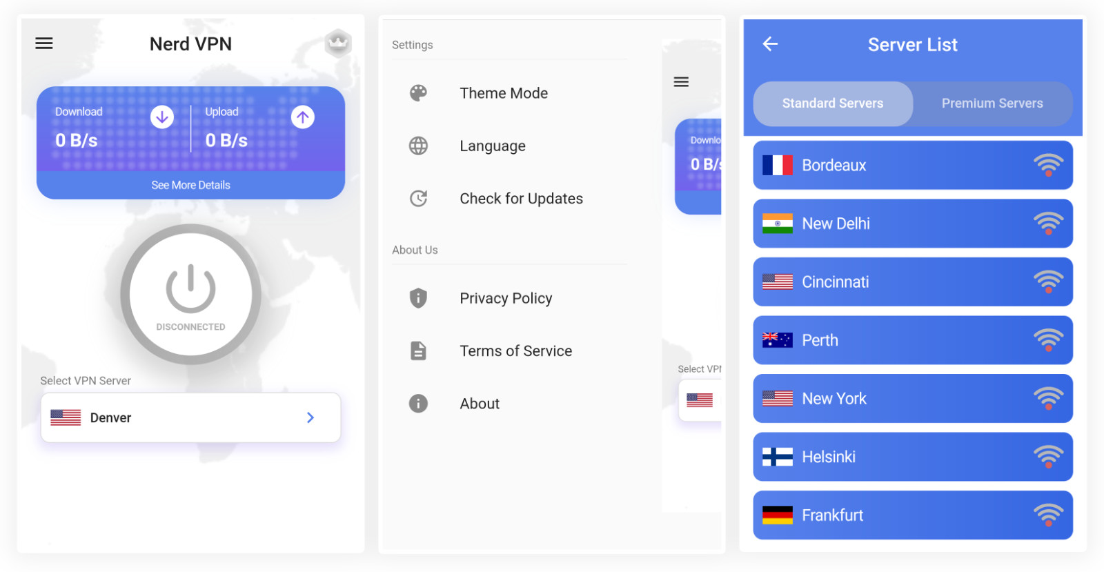 GeekVPN – Flutter VPN App iOS & Android | In-App Purchase | Laravel Admin Panel