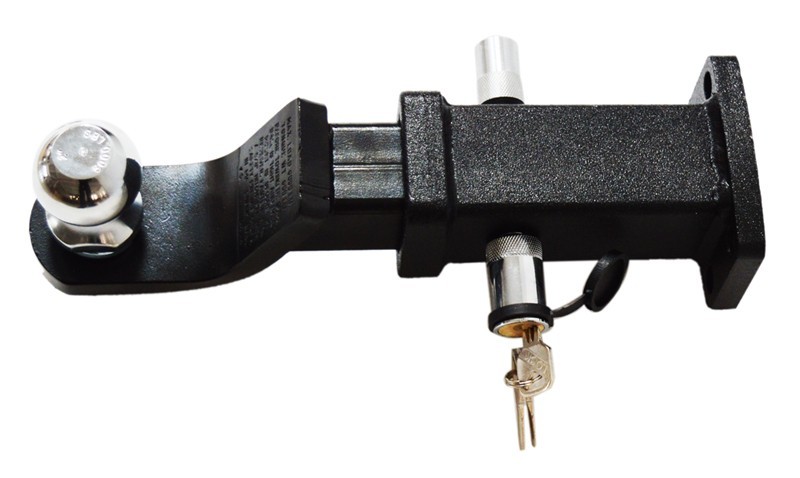 Car Trailer Receiver Hitch Ball Tow Hook Trailer Lock Arm Tow Bar Safety Fixing