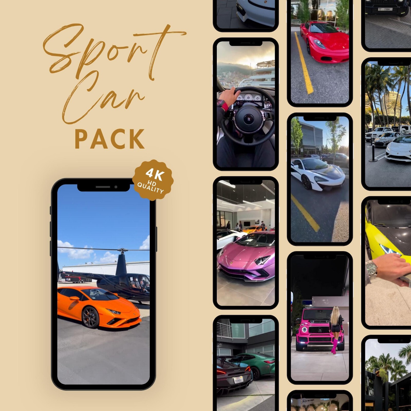 14,000+ Viral Luxury Lifestyle 4K Videos with MRR