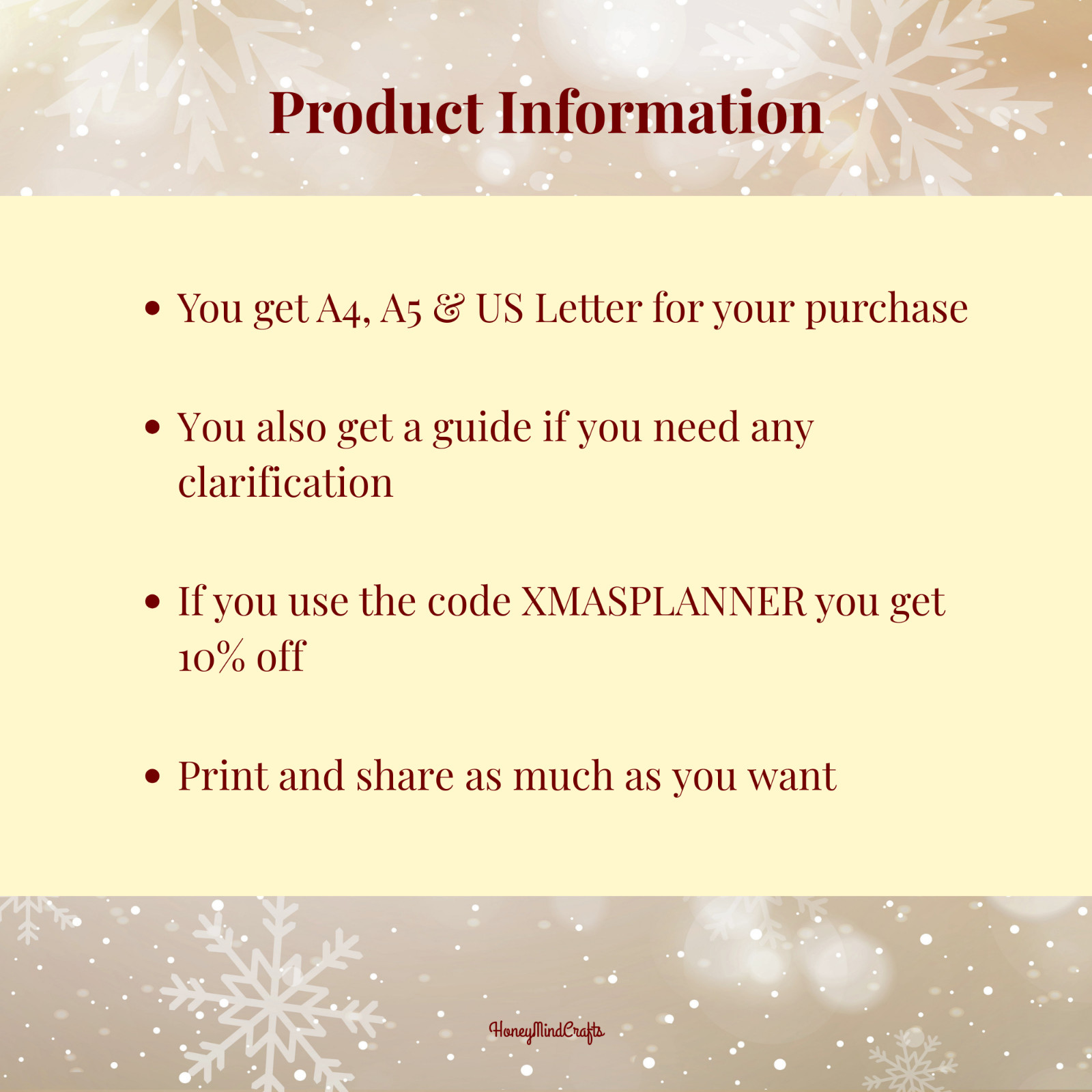 Christmas Gift Tracker Spreadsheet | Christmas Planner Printable List