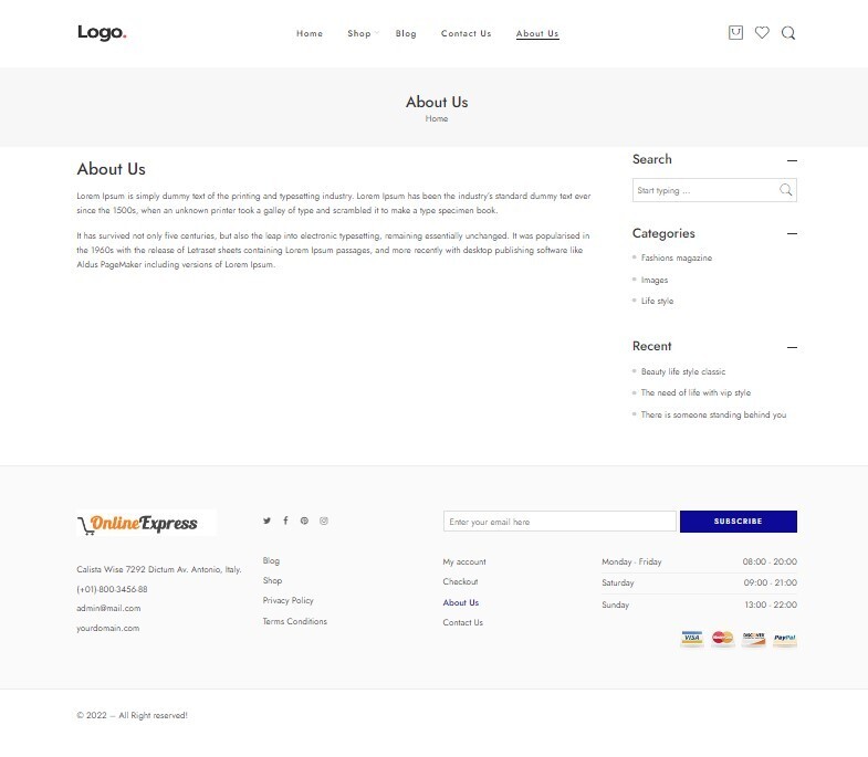 Caps & Hats Store, Drop Shipping Ecommerce Website + Free Hosting