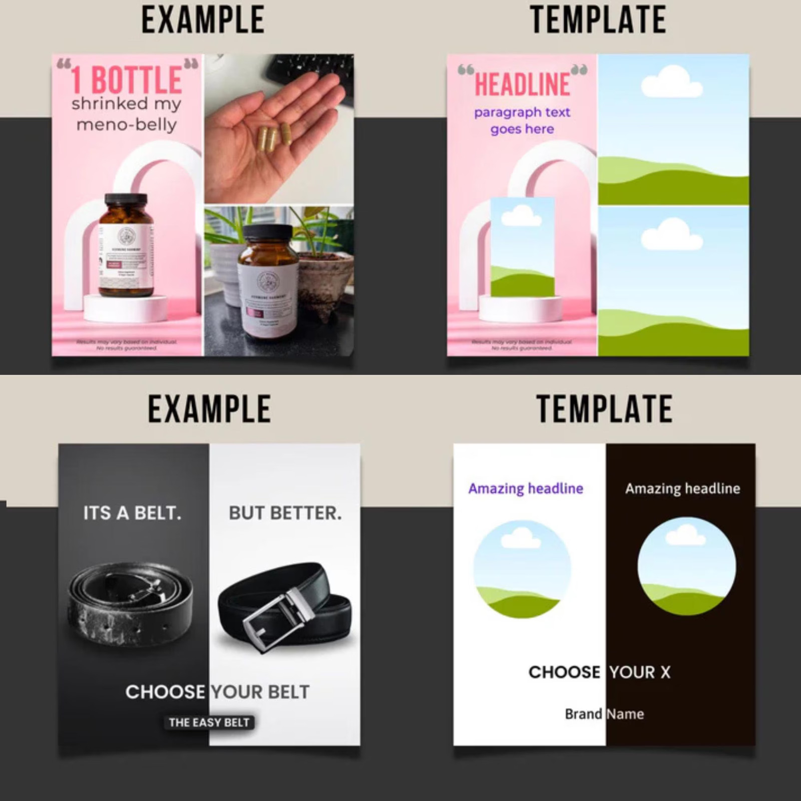 100+ High-Converting Static Ads Canva Templates for Successful Campaigns