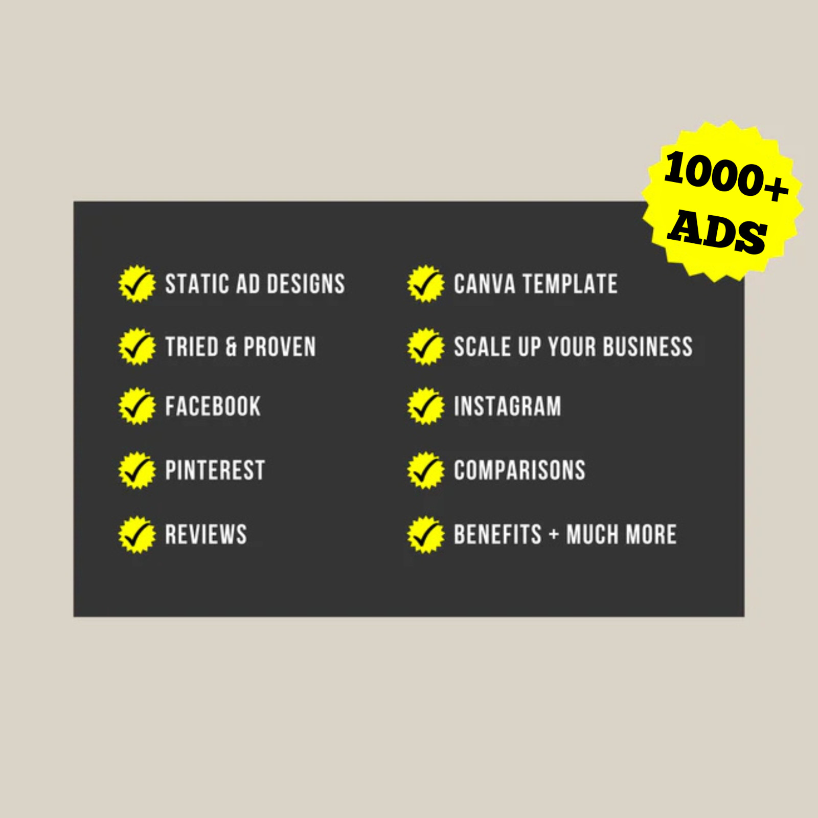 1,600+ Winning Static Ads Canva Templates for High-Converting Campaigns