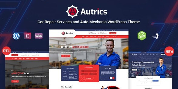 Autrics | Car Services and Auto Mechanic WordPress Theme