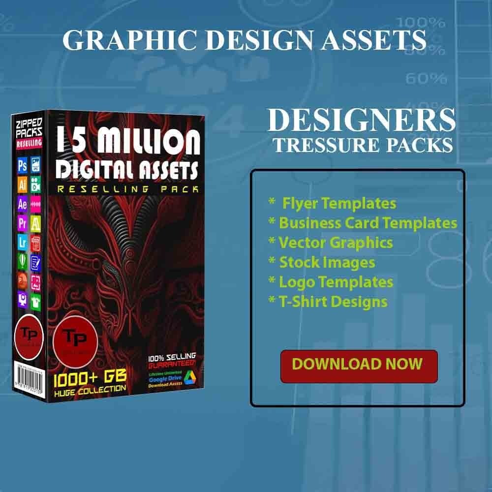 15 Million Digital Assets All in One Pack