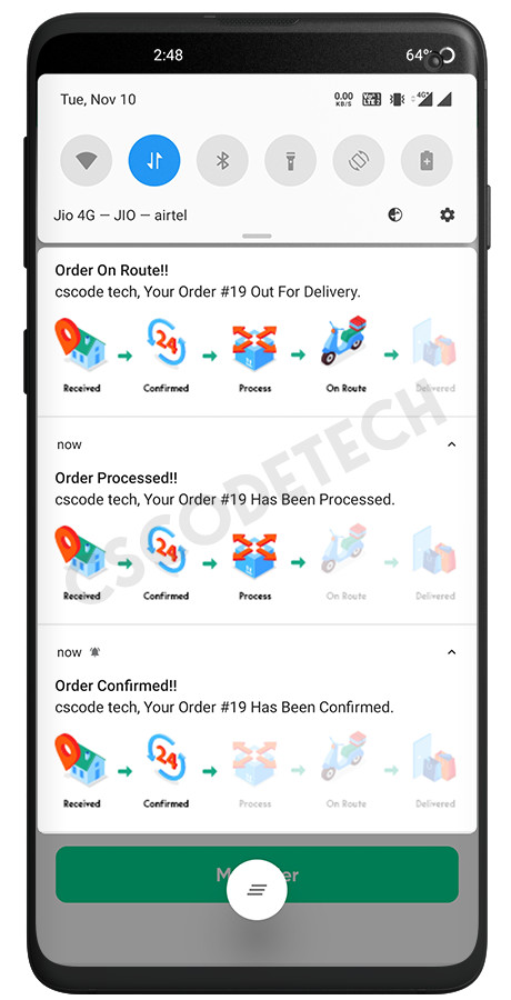 GoServe Multi-Vendor Food, Grocery, Pharmacy Delivery Android App + Admin Panel
