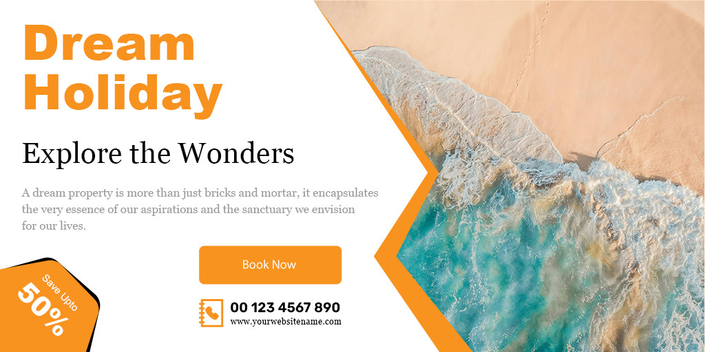 Dream Holidays Social Media Marketing Templates