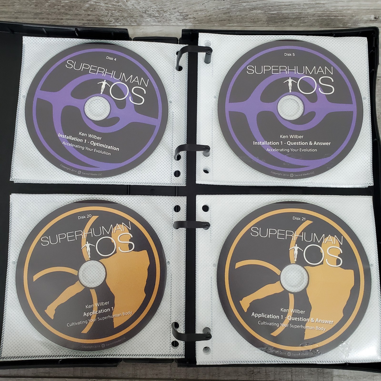 Ken Wilber SuperHuman OS V 1.0 33 Disk Course