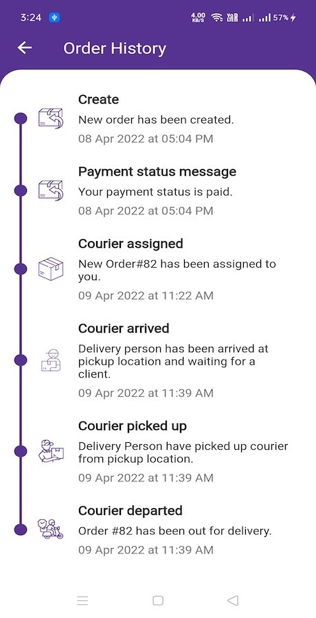 Drovia – On-Demand Delivery System Flutter App | Android + iOS | Admin Panel