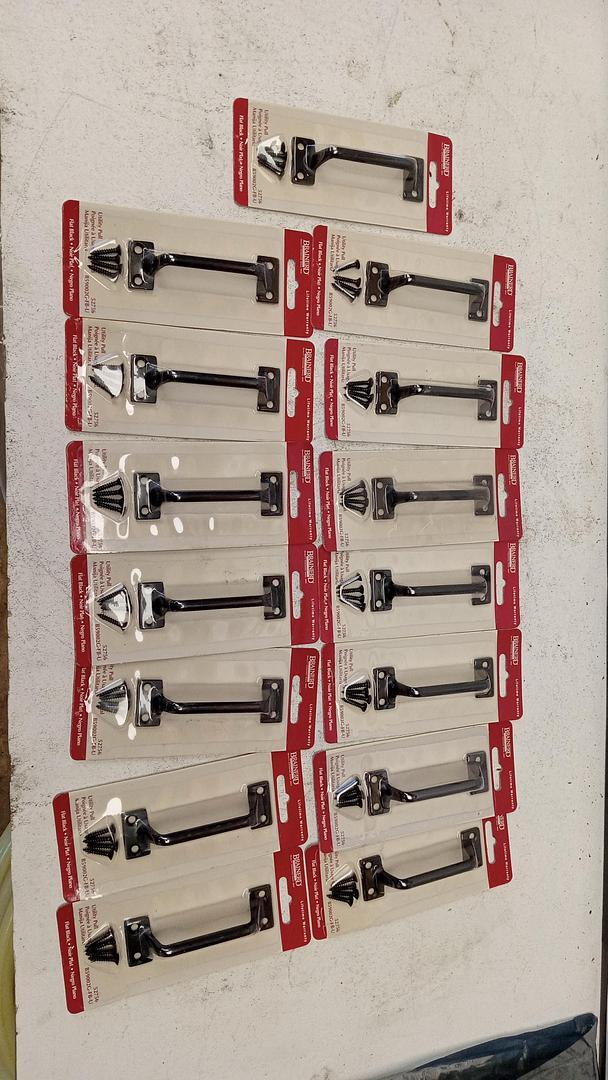 Lot of 15 Brainerd B59002G-FB-U Utility Pull Black GHB-39
