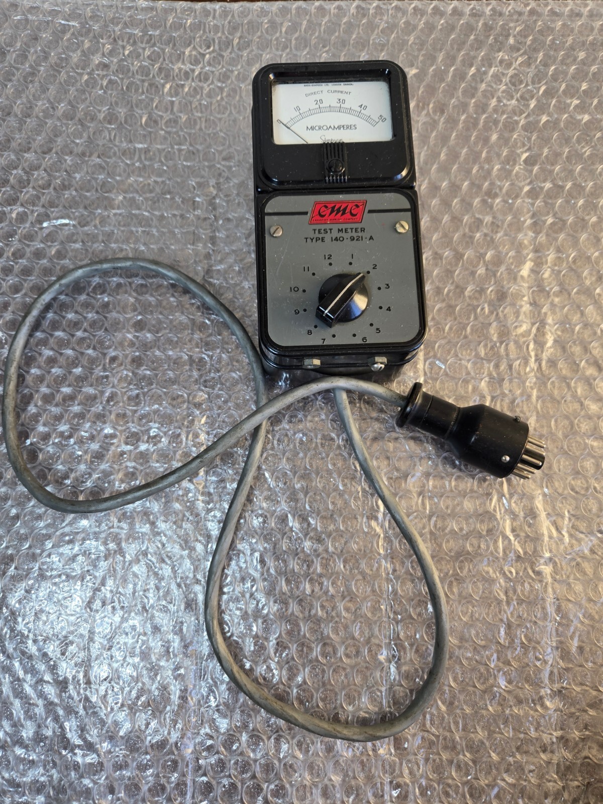 Canadian Marconi Company CMC Test Meter 140-921-A