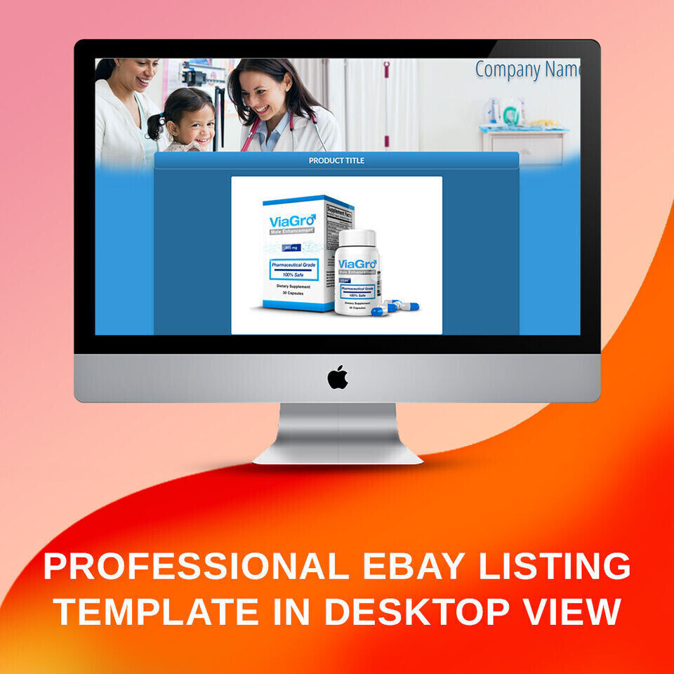 Professional eBay Mobile Responsive eBay Listing Auction Template Templates