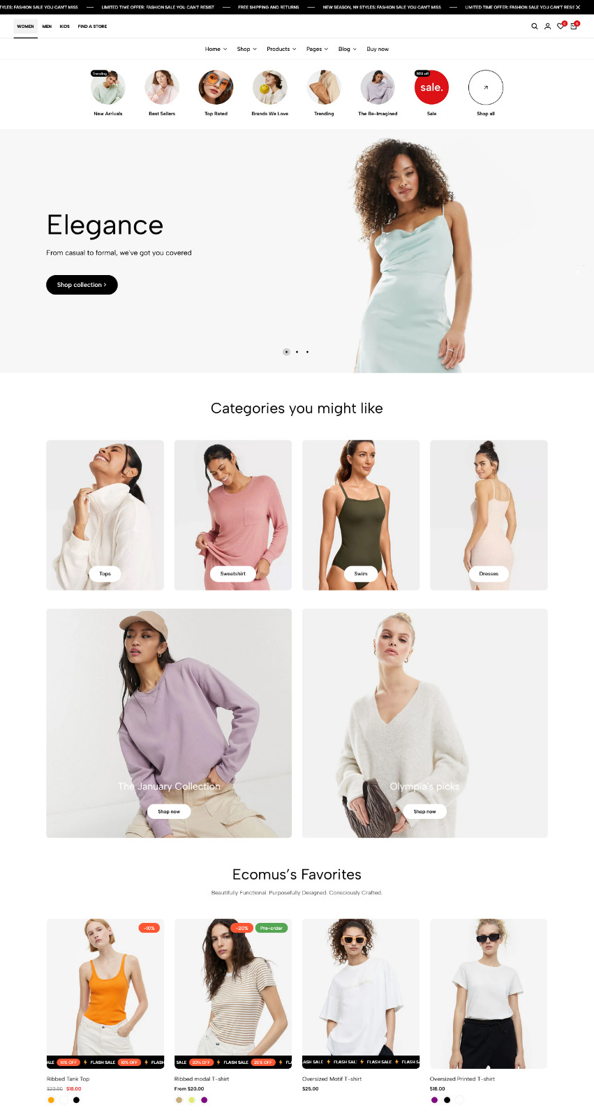 eShopyCom – Shopify Theme | Multipurpose eCommerce Template | Fast & Optimized