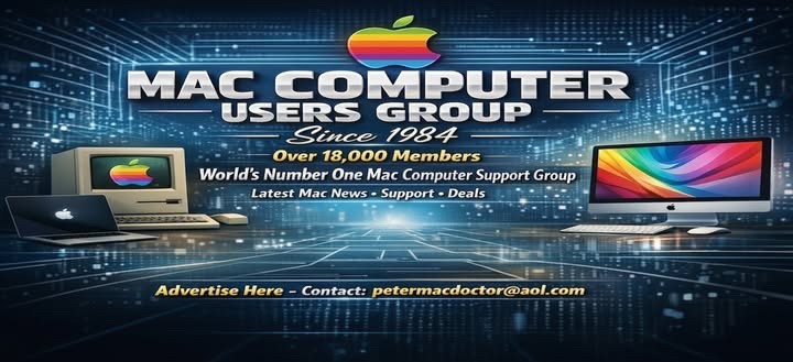  Two Domain Names PLUS A 19,500 MemberUser Group. maccomputeruser.com & .net
