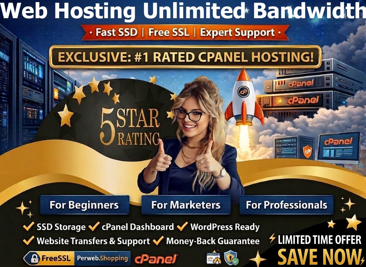 Web Hosting Unlimited Bandwidth – 🚀 Lightning SSD | Unlimited Sites | $14.99/Yr