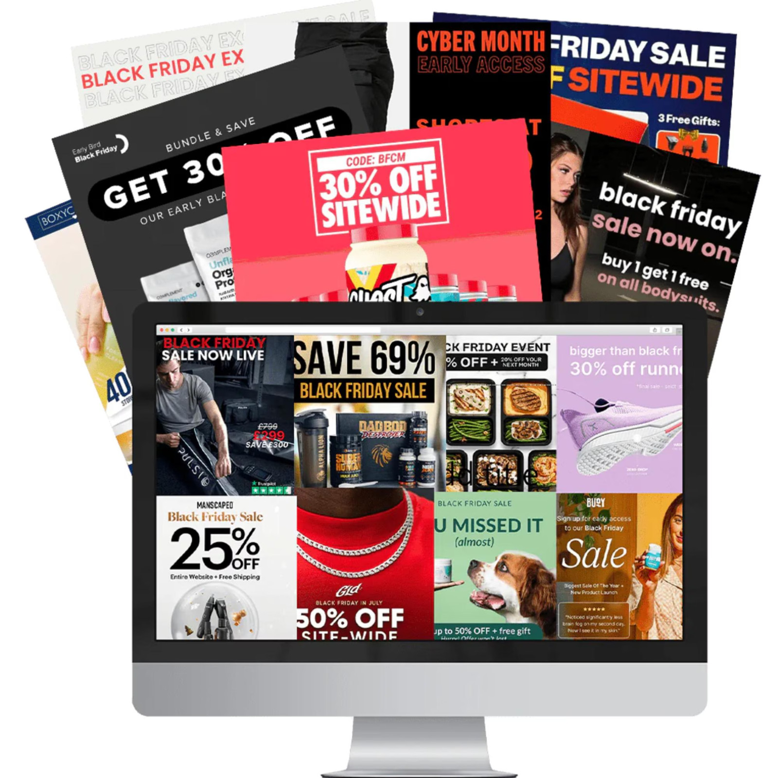 100+ High-Converting Static Ads Canva Templates for Successful Campaigns