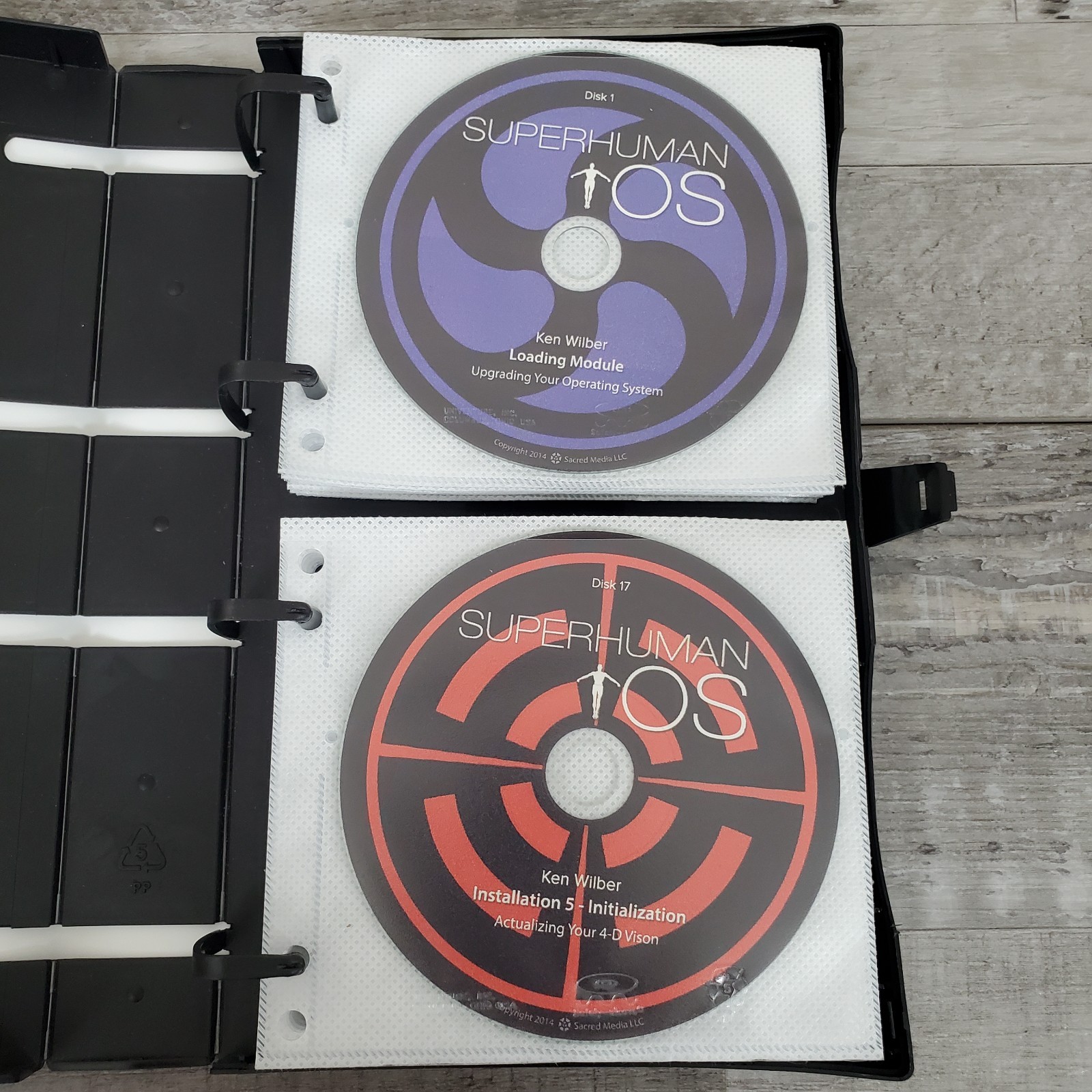 Ken Wilber SuperHuman OS V 1.0 33 Disk Course