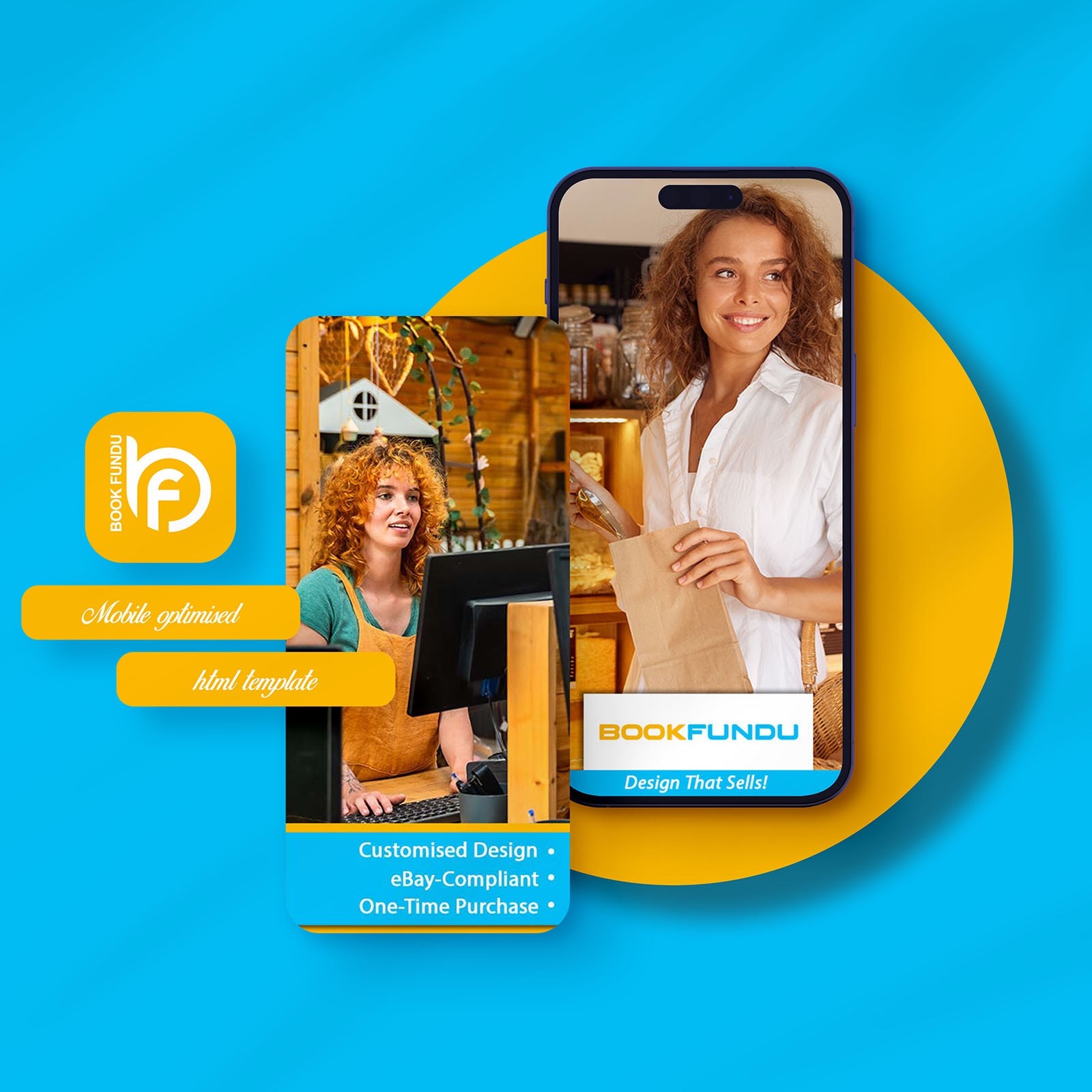 Modern eBay Listing Template | Clean Layout | Customised Design | One-Time Fee
