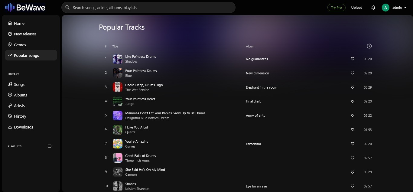 BeWave – Music Streaming & Sharing PHP Platform | Full Source Code | Super-Fast
