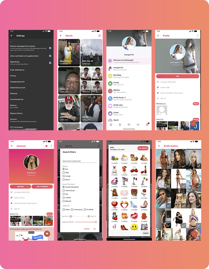 Matchly – Dating App | Android, iOS, Web Platform | Admin Panel PHP MySQL