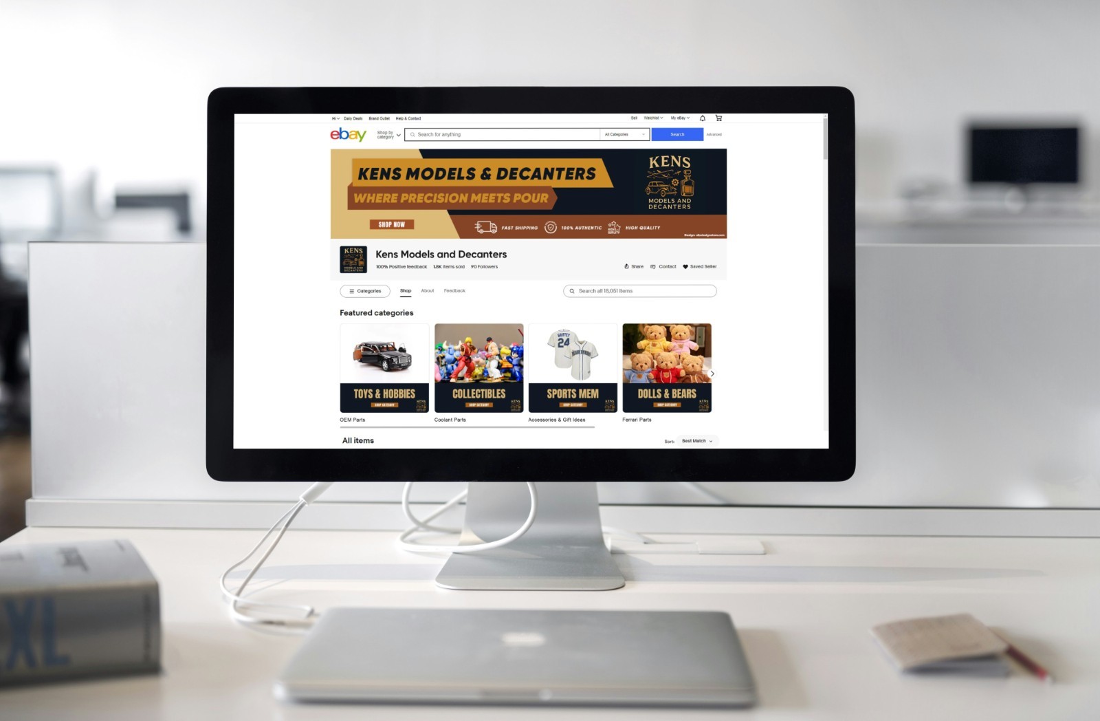 eBay Store Design Package | Logo + Listing Template + Video Ad | Mobile Ready