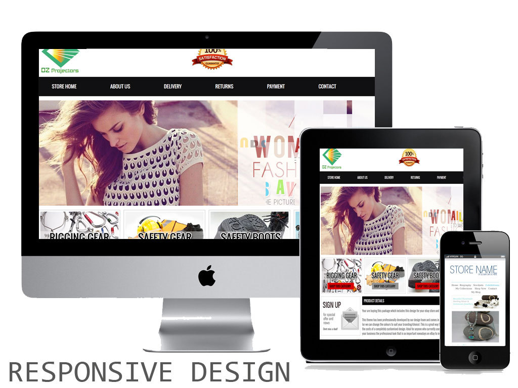 Ebay store and Listing Template design, auctiva, inkfrog, Vintage DESIGN 2021