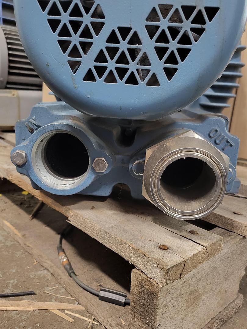 Ametek regenerative blower 3.5 HP TEFC 3 PH 230 / 460 V cat# 51895 RPM
