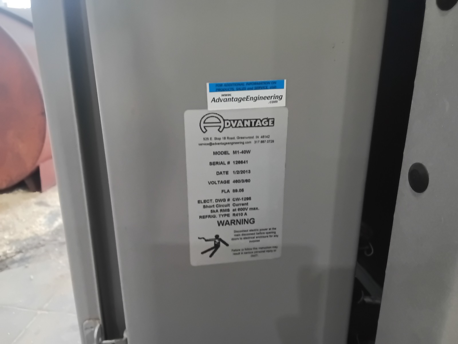 Advantage cooling chiller M1-40W PORTABLE COOLER