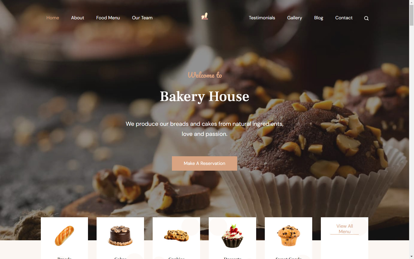 DFY Bakery WordPress Theme