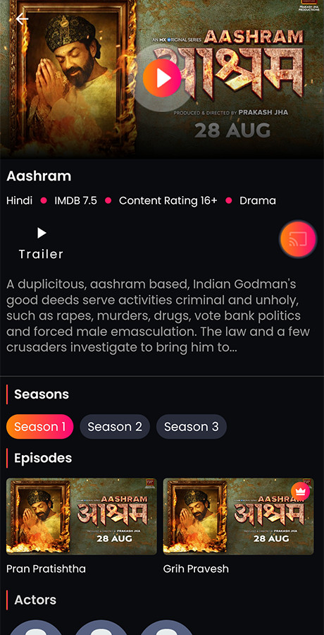 StreamPlay Android App | Streaming + OTT Platform | Movies, TV Shows, Live TV
