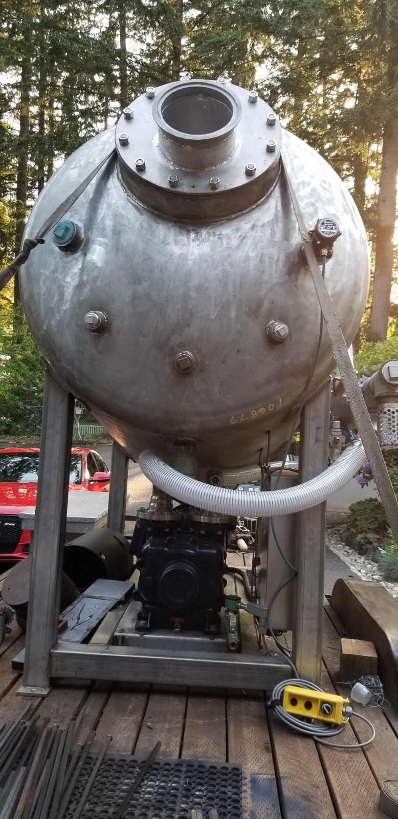 Fully Automated Ryco Style Commercial Fish Pump 750 Gal Stainless Steel Capacity
