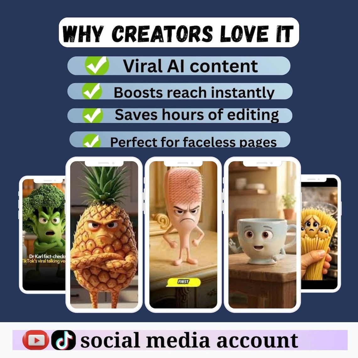 1200+ AI Talking Object Videos | Viral Reels Bundle PLR MRR | Faceless Content