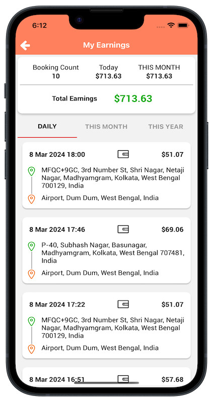 Exicore – Delivery React Native App | Android, iOS | Complete Delivery Solution