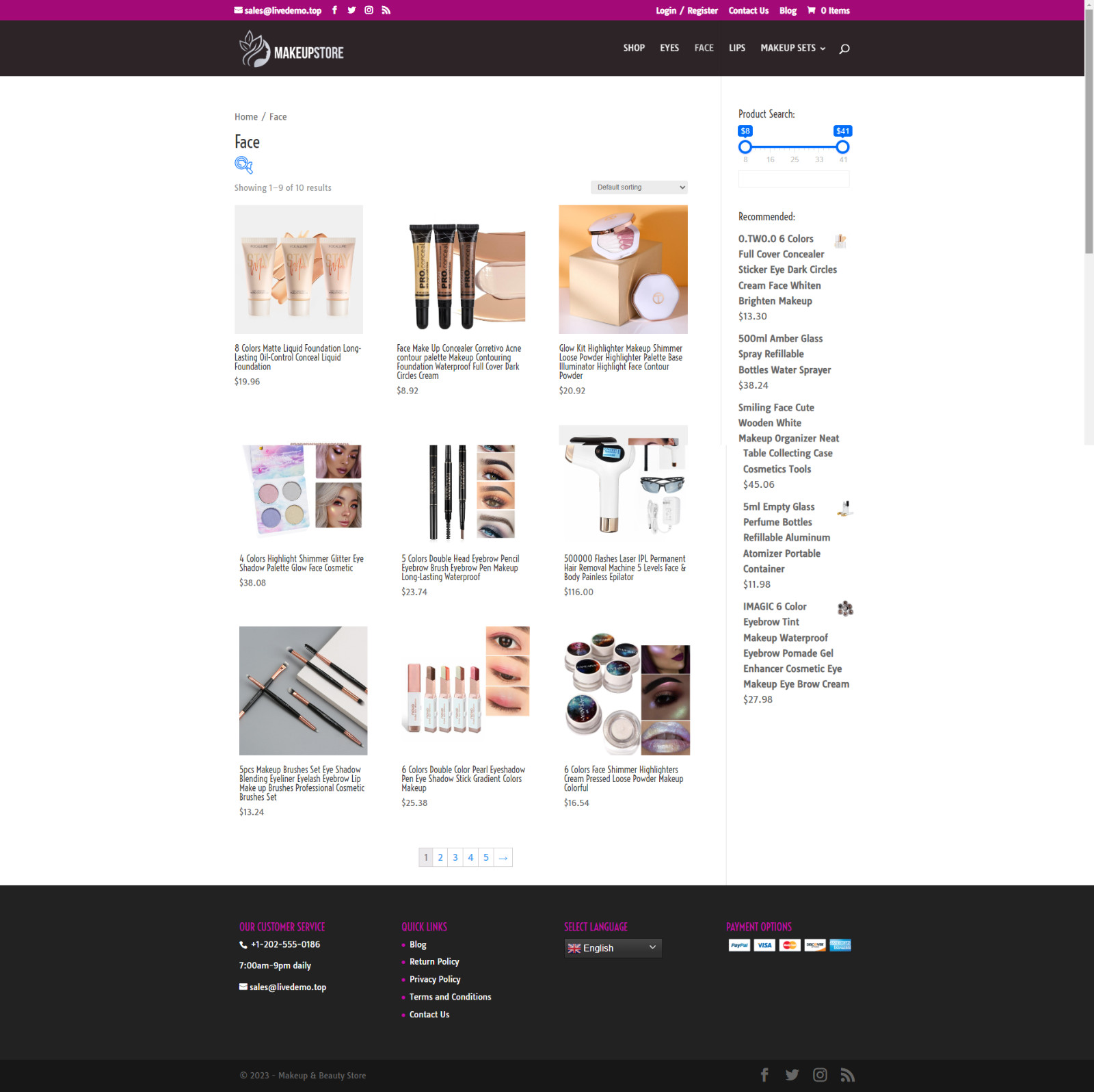 Makeup Dropshipping Store | Turnkey Dropship Business Website